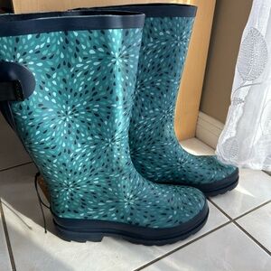 Western Chief Teal Women's Rain Boots